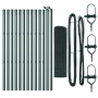 Cerca de Alambre Soldado con 13 Postes Verde 0.8x25 m Acero by , fence panels - Ref: Foro24-3351722, Price: 110,75 €, Discoun...