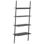 Gekipptes 4-Fach-Bücherregal schwarz 64x34x150,5 cm von vidaXL, Bücherregale und Regale - Ref: Foro24-336375, Preis: 78,02 €,...