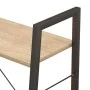 Free-standing shelf with 3 light brown and black shelves 56x35x108 cm by vidaXL, Bookcases and shelves - Ref: Foro24-336361, ...