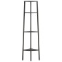 Schwarzes 4-stöckiges Eckregal 45,5 x 31,5 x 150 cm von vidaXL, Bücherregale und Regale - Ref: Foro24-336393, Preis: 70,16 €,...