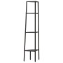 Schwarzes 4-stöckiges Eckregal 45,5 x 31,5 x 150 cm von vidaXL, Bücherregale und Regale - Ref: Foro24-336393, Preis: 70,16 €,...
