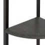 Schwarzes 4-stöckiges Eckregal 45,5 x 31,5 x 150 cm von vidaXL, Bücherregale und Regale - Ref: Foro24-336393, Preis: 65,42 €,...