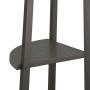 Schwarzes 4-stöckiges Eckregal 45,5 x 31,5 x 150 cm von vidaXL, Bücherregale und Regale - Ref: Foro24-336393, Preis: 70,16 €,...