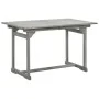 Solid acacia wood garden dining table (120-170)x80x75 cm by vidaXL, Garden tables - Ref: Foro24-316575, Price: 174,53 €, Disc...