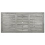 Garten-Esstisch aus massivem Akazienholz (120-170) x 80 x 75 cm von vidaXL, Gartentische - Ref: Foro24-316575, Preis: 174,53 ...