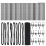 Cerca de alambre soldado con 13 postes gris 0.5x100 m acero von , Zaunpaneele - Ref: Foro24-3351899, Preis: 326,17 €, Rabatt: %