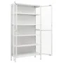 White steel and tempered glass display case 90x40x180 cm by vidaXL, Lockers and storage cabinets - Ref: Foro24-336080, Price:...