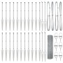 Cerca de Alambre Soldado con 13 Poste de Piqueta 0.4x50 m Acero Galvanizado by , fence panels - Ref: Foro24-3351983, Price: 2...