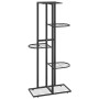 Blumenständer mit 5 Regalen aus schwarzem Metall, 43 x 22 x 98 cm von vidaXL, Topfständer - Ref: Foro24-336110, Preis: 40,35 ...