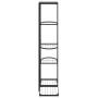 Black Metal 5-Shelf Flower Stand 43x22x98 cm by vidaXL, Pot stands - Ref: Foro24-336110, Price: 40,35 €, Discount: %