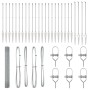 Cerca de Alambre Soldado con 13 Postes de Espiga 1.4x50 m Acero Galvanizado de , Paneles de vallas - Ref: Foro24-3352006, Pre...
