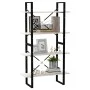 4-tier solid white pine wood shelf 80x30x140 cm by vidaXL, Bookcases and shelves - Ref: Foro24-806463, Price: 62,90 €, Discou...