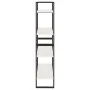 4-tier solid white pine wood shelf 80x30x140 cm by vidaXL, Bookcases and shelves - Ref: Foro24-806463, Price: 62,90 €, Discou...