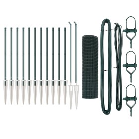 Set de Poste de Cerca de PVC Set de 2 Verde PVC, Metal 25 x 0.5 m von , Zaunpaneele - Ref: Foro24-3352069, Preis: 152,02 €, R...