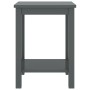 Solid dark gray pine wood bedside tables 35x30x47 cm by vidaXL, Nightstands - Ref: Foro24-322214, Price: 38,93 €, Discount: %
