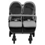 Stahl Manschettenknöpfe Trolley hellgrau und schwarz von vidaXL, Kinderwagen - Ref: Foro24-10359, Preis: 250,00 €, Rabatt: %