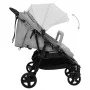 Light gray and black steel twin stroller by vidaXL, Baby strollers - Ref: Foro24-10359, Price: 244,61 €, Discount: %