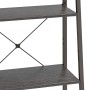 Freistehendes Regal mit 4 Böden schwarz 56x35x140 cm von vidaXL, Bücherregale und Regale - Ref: Foro24-336366, Preis: 69,32 €...