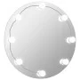 Round glass wall mirror with LED lights by vidaXL, Mirrors - Ref: Foro24-3078642, Price: 60,14 €, Discount: %