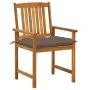Garden chairs with cushions 8 pcs solid acacia wood by vidaXL, Garden chairs - Ref: Foro24-3078201, Price: 613,53 €, Discount: %