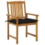 Garden chairs with cushions 8 pcs solid acacia wood by vidaXL, Garden chairs - Ref: Foro24-3078200, Price: 617,98 €, Discount: %