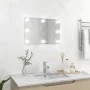 Rectangular glass wall mirror with LED lights by vidaXL, Mirrors - Ref: Foro24-3078637, Price: 42,29 €, Discount: %