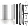 Cerca de alambre soldado con 13 postes de pico gris 1.4x25 m acero by , fence panels - Ref: Foro24-3352206, Price: 223,83 €, ...