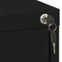 Schwarzer Stahlschrank 46x62x102,5 cm von vidaXL, Aktenschränke - Ref: Foro24-336276, Preis: 178,09 €, Rabatt: %