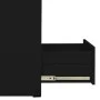 Schwarzer Stahlschrank 46x62x102,5 cm von vidaXL, Aktenschränke - Ref: Foro24-336276, Preis: 178,09 €, Rabatt: %