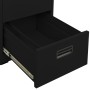 Schwarzer Stahlschrank 46x62x102,5 cm von vidaXL, Aktenschränke - Ref: Foro24-336276, Preis: 180,87 €, Rabatt: %