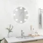 Round glass wall mirror with LED lights by vidaXL, Mirrors - Ref: Foro24-3078639, Price: 31,38 €, Discount: %