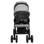 Light gray steel tandem twin trolley by vidaXL, Baby strollers - Ref: Foro24-10347, Price: 217,70 €, Discount: %