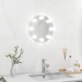 Frameless Wall Mirror with LED Lights Round Glass by vidaXL, Mirrors - Ref: Foro24-3078646, Price: 30,04 €, Discount: %
