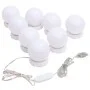 Espejo de pared sin marco con luces LED redondo de vidrio de vidaXL, Espejos - Ref: Foro24-3078646, Precio: 28,42 €, Descuent...