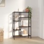 Regal aus Sperrholz und Stahl, 80 x 30 x 120 cm von vidaXL, Bücherregale und Regale - Ref: Foro24-336358, Preis: 91,48 €, Rab...