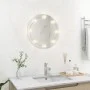 Round glass wall mirror with LED lights by vidaXL, Mirrors - Ref: Foro24-3078640, Price: 40,29 €, Discount: %
