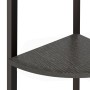 5-stöckiges Eckregal schwarz 45,5x31,5x180 cm von vidaXL, Bücherregale und Regale - Ref: Foro24-336396, Preis: 111,05 €, Raba...