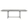 Mesa de comedor jardín madera maciza acacia (160-240)x100x75 cm