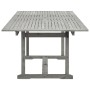 Garten-Esstisch aus massivem Akazienholz (160-240) x 100 x 75 cm von vidaXL, Gartentische - Ref: Foro24-316573, Preis: 390,56...