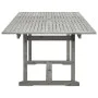 Mesa de comedor jardín madera maciza acacia (160-240)x100x75 cm de vidaXL, Mesas de jardín - Ref: Foro24-316573, Precio: 383,...