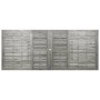 Garten-Esstisch aus massivem Akazienholz (160-240) x 100 x 75 cm von vidaXL, Gartentische - Ref: Foro24-316573, Preis: 390,56...