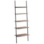 Kippregal 5 Böden dunkelbraun schwarz 64x34x185,5cm von vidaXL, Bücherregale und Regale - Ref: Foro24-336377, Preis: 92,53 €,...