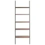 Kippregal 5 Böden dunkelbraun schwarz 64x34x185,5cm von vidaXL, Bücherregale und Regale - Ref: Foro24-336377, Preis: 90,75 €,...