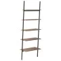 Kippregal 5 Böden dunkelbraun schwarz 64x34x185,5cm von vidaXL, Bücherregale und Regale - Ref: Foro24-336377, Preis: 90,75 €,...