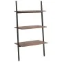 Schrägregal 3 Böden dunkelbraun schwarz 64x34x116 cm von vidaXL, Bücherregale und Regale - Ref: Foro24-336371, Preis: 38,68 €...
