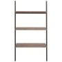 Inclined shelving 3 shelves dark brown black 64x34x116 cm by vidaXL, Bookcases and shelves - Ref: Foro24-336371, Price: 41,37...