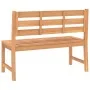 Solid teak wood garden bench 114 cm by vidaXL, garden benches - Ref: Foro24-316634, Price: 195,43 €, Discount: %