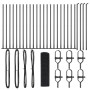 Cerca de Alambre Soldado con 13 Postes con Brida Gris 1x50 m Acero by , fence panels - Ref: Foro24-3352590, Price: 287,67 €, ...