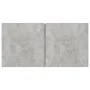 Wohnzimmermöbel Set 10 tlg. Holzwerkstoff grau Beton von vidaXL, TV-Möbel - Ref: Foro24-3079072, Preis: 394,07 €, Rabatt: %