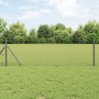 Valla Hexagonal  Gris 0.4x10 m Acero, Postes de Valla  7 pcs Gris Ø32 mm 80 cm Acero Galvanizado | Foro24.es | Tu tienda online para hogar, jardín y más Foro24.es